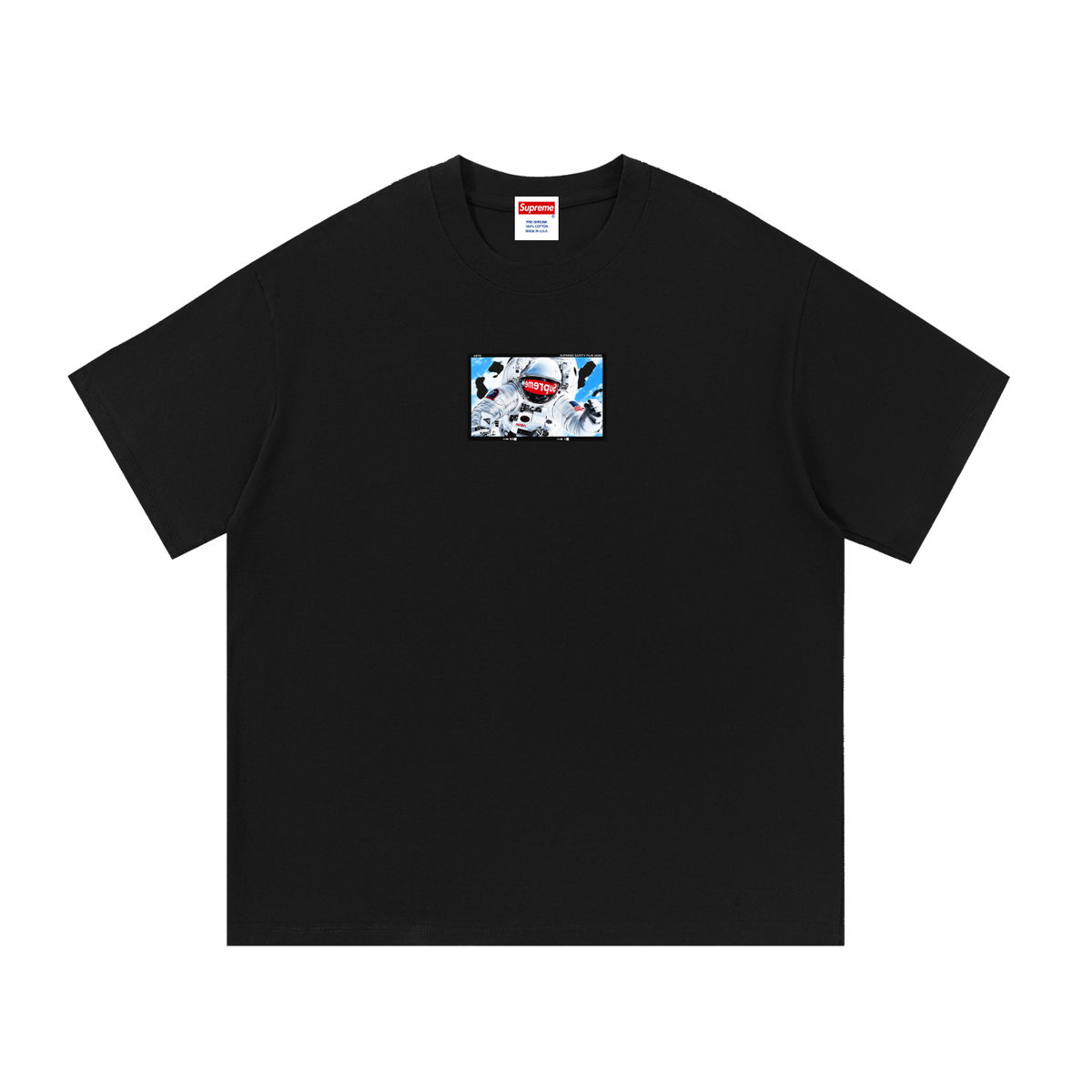 Astronaut Box Logo Cotton Tee