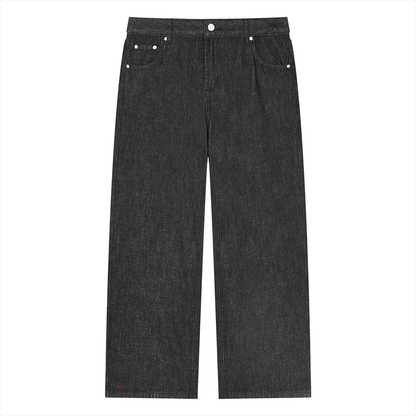 Unisex Vintage Box Logo Jeans