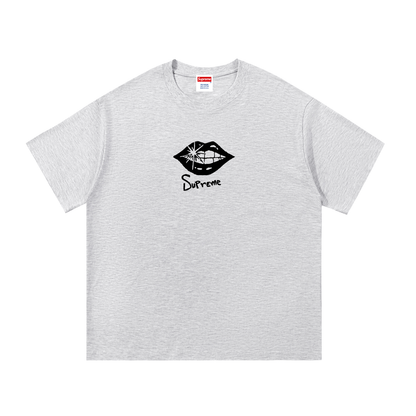 Box Logo Lips Cotton Tee