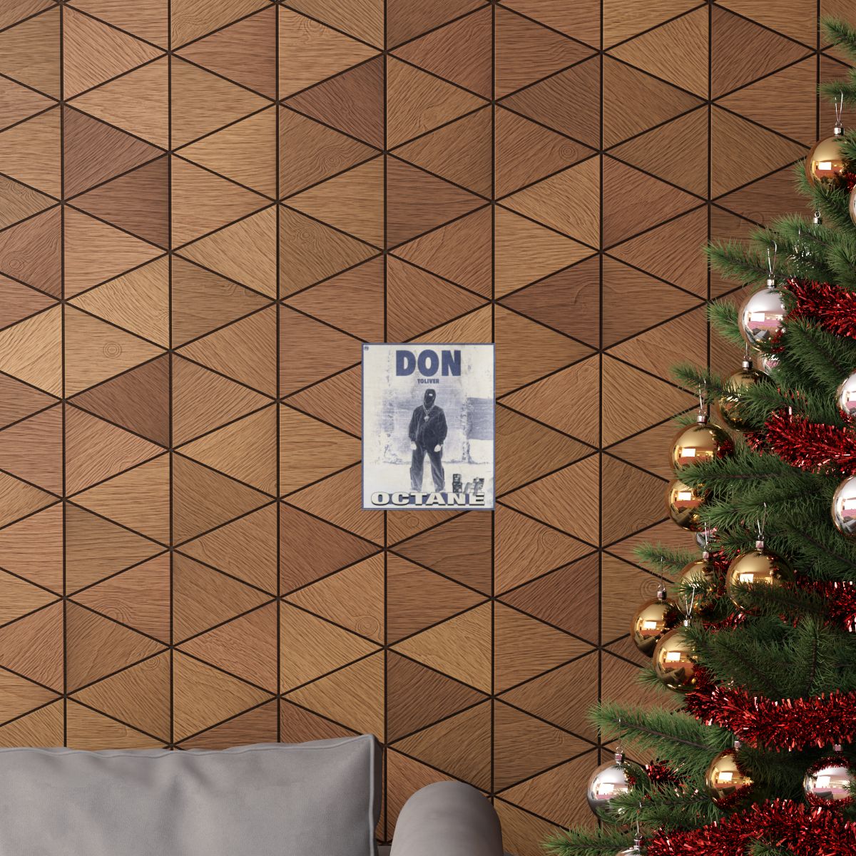 Don Toliver OCTANE Poster (Negitive) mockup 4