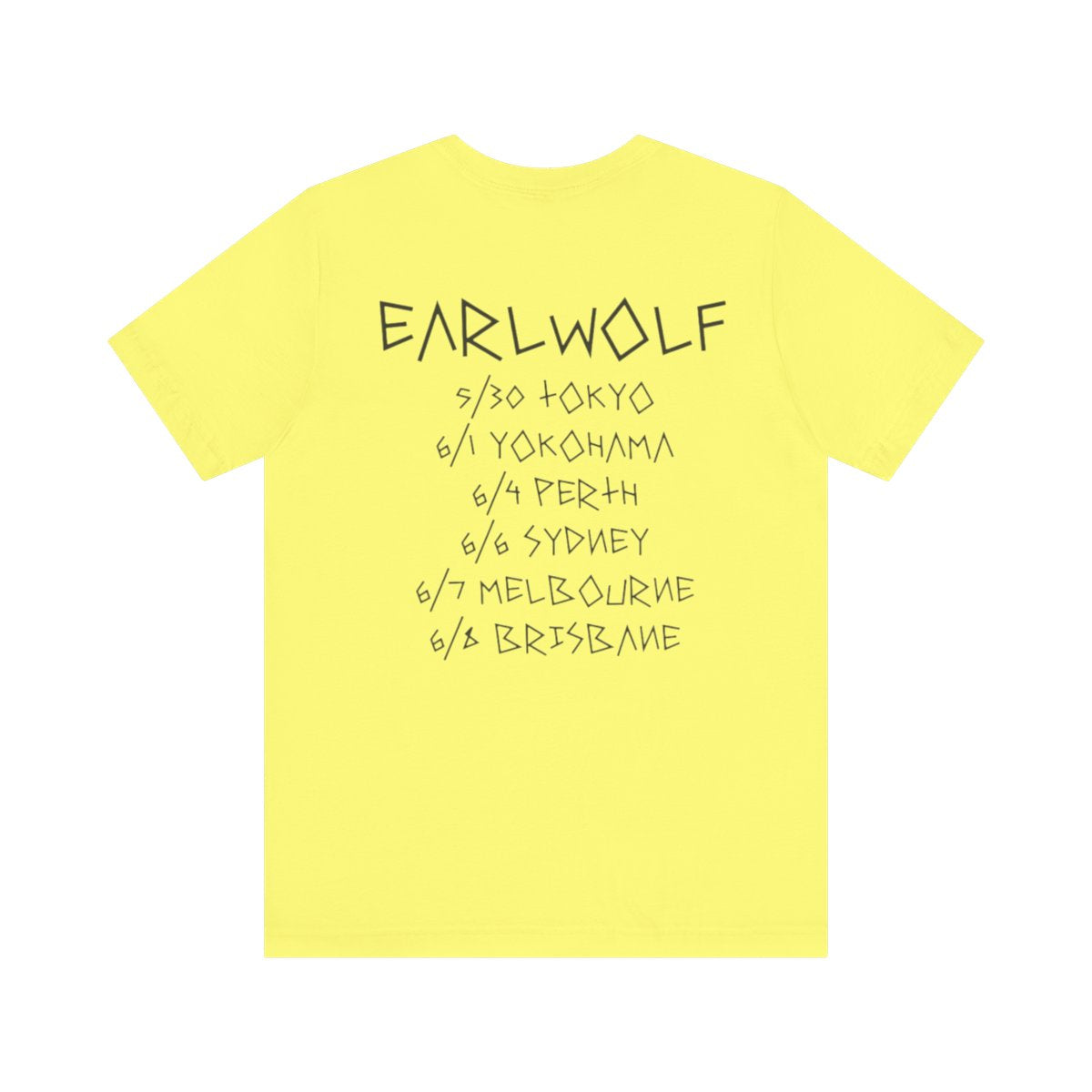 EarlWolf Tee mockup 2