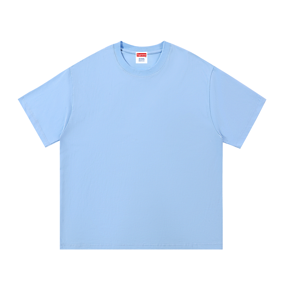 Box Logo Blank Cotton Tee