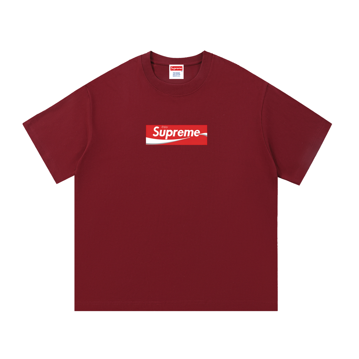 Cola Box Logo Cotton Tee