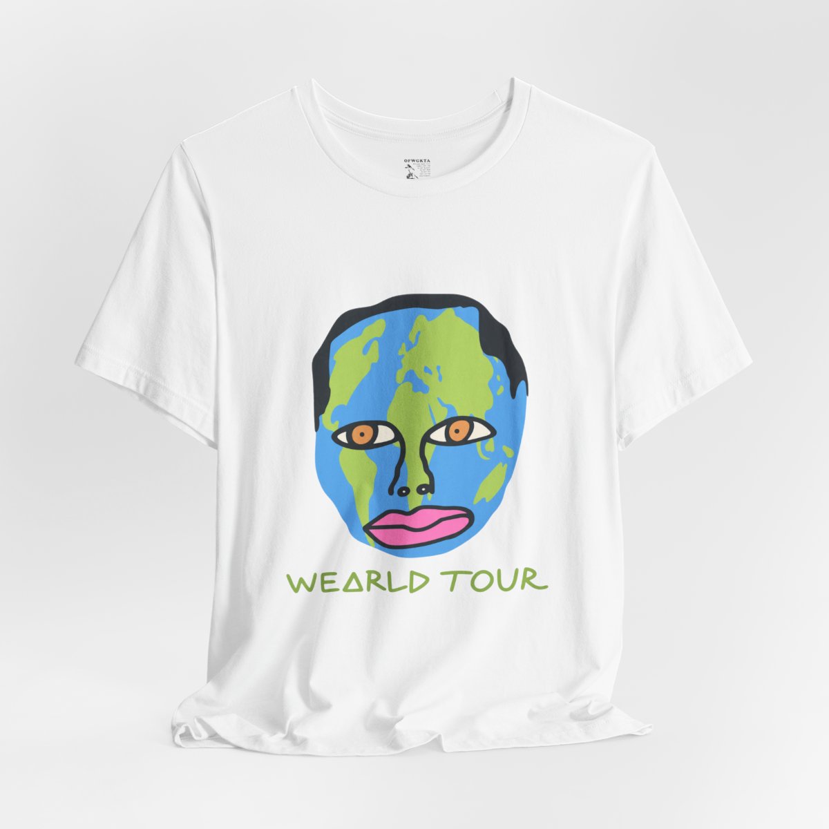 Unisex WEARLD TOUR (Earth Earl Logo Ver) Tee mockup 4