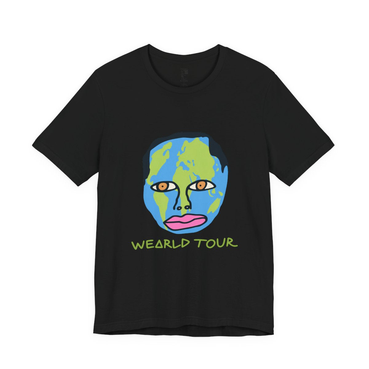 Unisex WEARLD TOUR (Earth Earl Logo Ver) Tee mockup 5