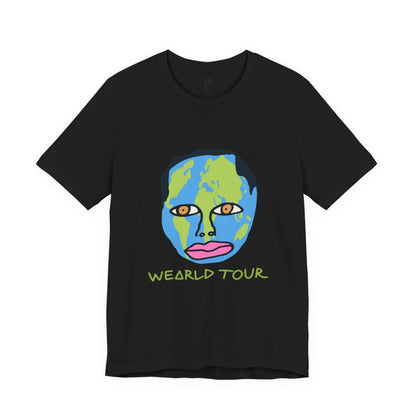 Unisex WEARLD TOUR (Earth Earl Logo Ver) Tee mockup 5