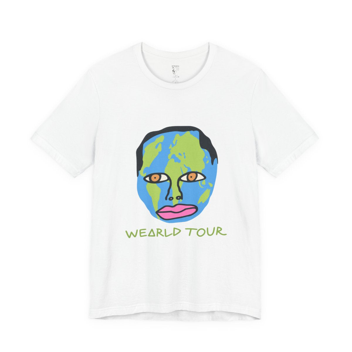 Unisex WEARLD TOUR (Earth Earl Logo Ver) Tee mockup 1